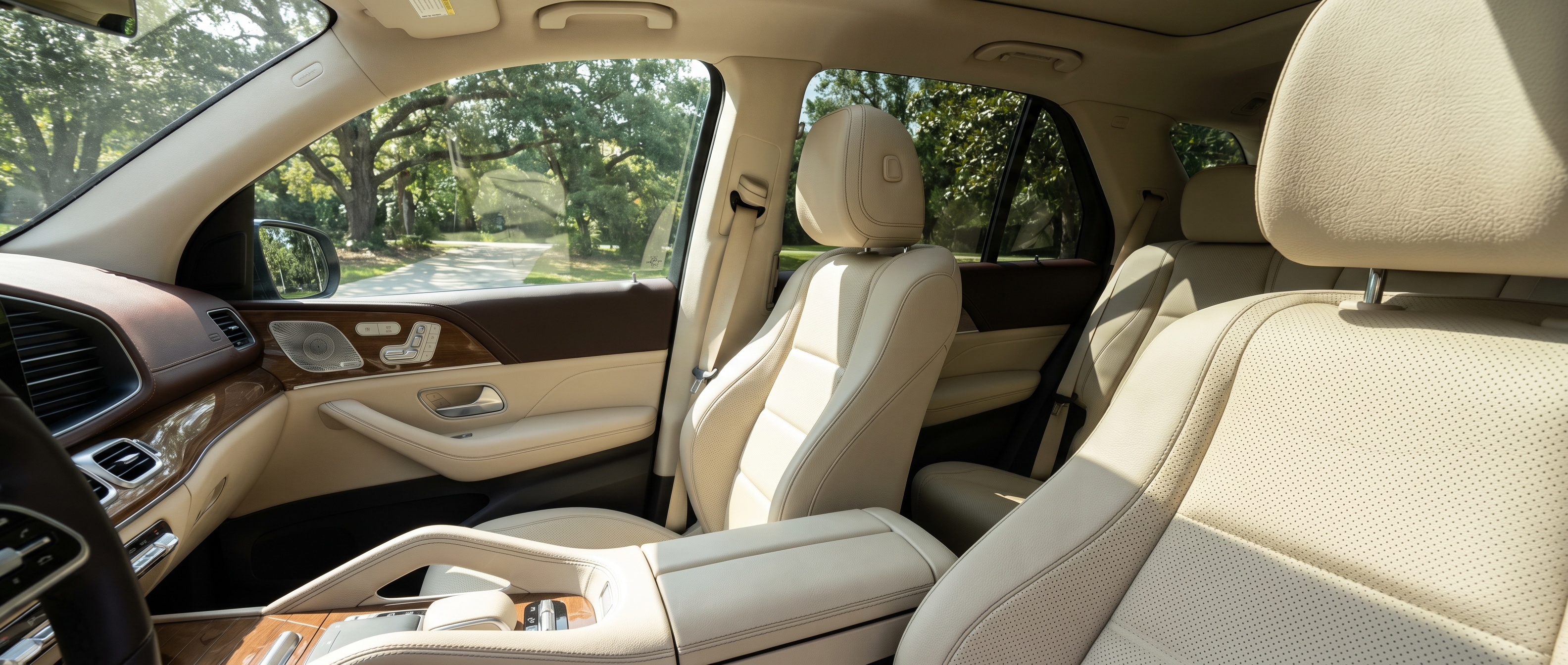 Mercedes-Benz leather seat care and protection in Duluth, GA